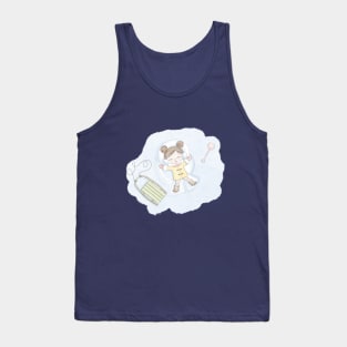 Girl Snow Angel Tank Top